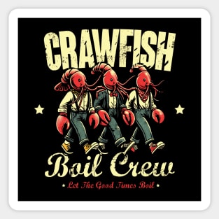 Crawfish Boil Crew Sticker